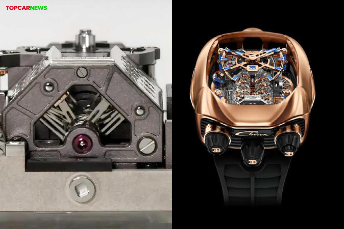 The smallest 16-cylinder engine in the world