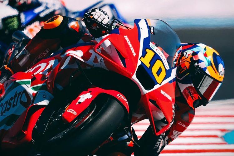 Honda, MotoGP, luca marini, RC213V, motogp 2025, motogp hungaria 2025, sirkuit balaton park, Luca Marini Finis Lima Besar di Hungaria, Honda Mulai Bersinar