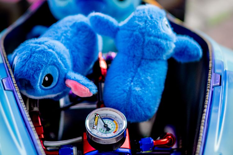Honda PCX, Modifikasi motor, Prita Sari, Lilo & Stitch, Modifikasi Honda PCX Lilo & Stitch oleh Prita Sari