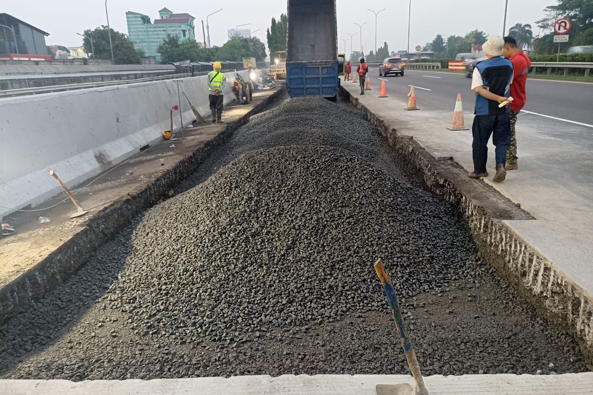 jalan tol, Perbaikan jalan, Tol Jagorawi, Jagorawi, Ada Perbaikan Jalan di Tol Jagorawi, Dimulai Malam Ini