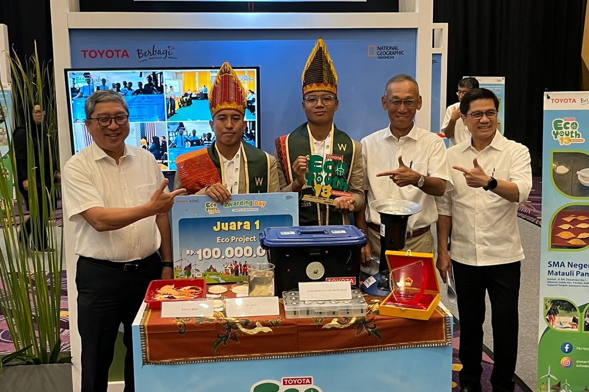 Toyota Eco Youth, Energi ramah lingkungan, inovasi siswa SMA, limbah cangkang kepiting, Inovasi Energi Ramah Lingkungan dari Limbah Kepiting