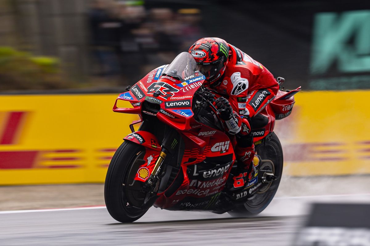 MotoGP, francesco bagnaia, bagnaia, motogp 2025, motogp hungaria 2025, Bagnaia Mengaku Kesulitan di MotoGP Hungaria 2025