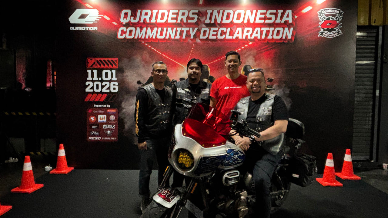 Komunitas Motor Terus Bermunculan, Terbaru QJRiders Indonesia