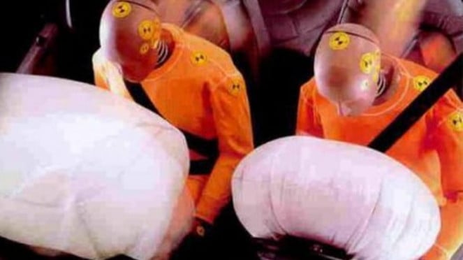 Ilustrasi Airbag. Ilustrasi Airbag.