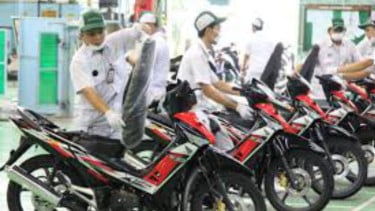 Pabrik motor honda.