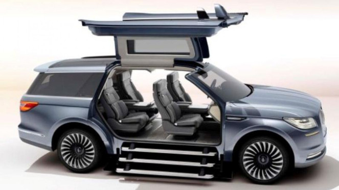 Lincoln Navigator Concept, Mobil Mewah dengan Pintu Gunting Lincoln Navigator Concept, Mobil Mewah dengan Pintu Gunting