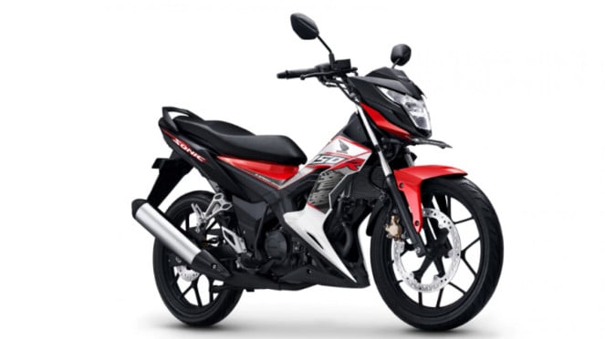 Honda Sonic 150R baru. Honda Sonic 150R baru.
