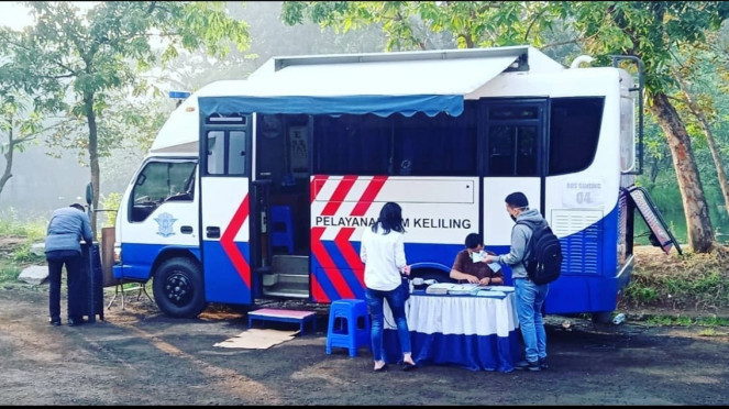 Pelayanan SIM Keliling Pelayanan SIM Keliling