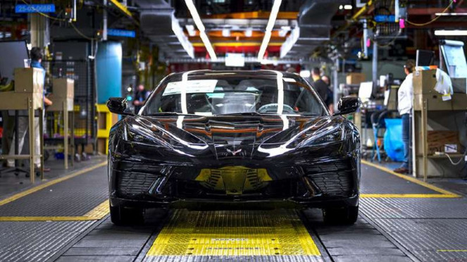 Chevrolet hentikan sementara produksi mobil Corvette C8 Chevrolet hentikan sementara produksi mobil Corvette C8