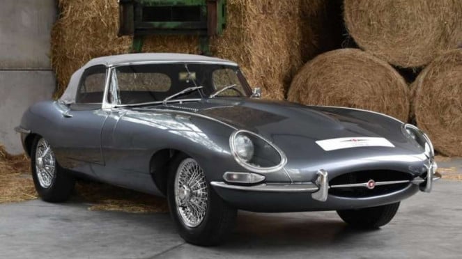 Mobil mewah klasik Jaguar E-Type Series 1 Mobil mewah klasik Jaguar E-Type Series 1