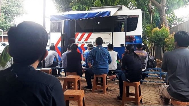 Mobil SIM Keliling Mobil SIM Keliling