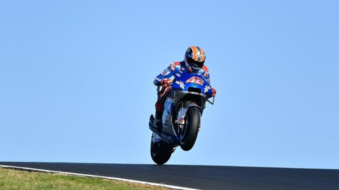 Pembalap Suzuki Ecstar, Alex Rins Pembalap Suzuki Ecstar, Alex Rins