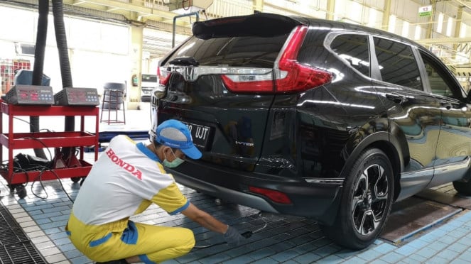 Uji emisi di diler Honda Uji emisi di diler Honda