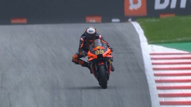 Pembalap Red Bull KTM, Brad Binder juara MotoGP Austria 2021 Pembalap Red Bull KTM, Brad Binder juara MotoGP Austria 2021