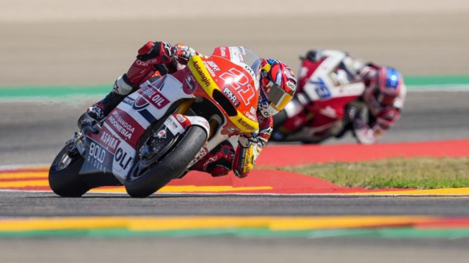 Pembalap Federal Oil Gresini Moto2, Fabio Di Giannantonio Pembalap Federal Oil Gresini Moto2, Fabio Di Giannantonio