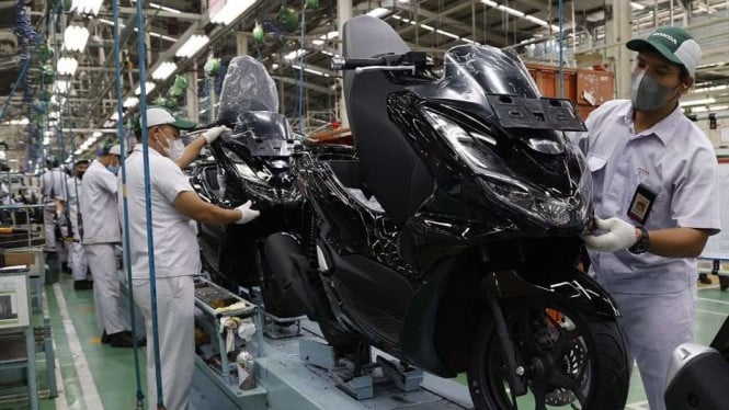 Pabrik AHM motor Honda