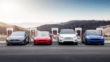 Mobil listrik Tesla.