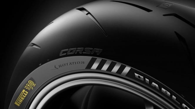 Ban Pirelli Diablo Rosso IV Corsa tipe baru. Ban Pirelli Diablo Rosso IV Corsa tipe baru.