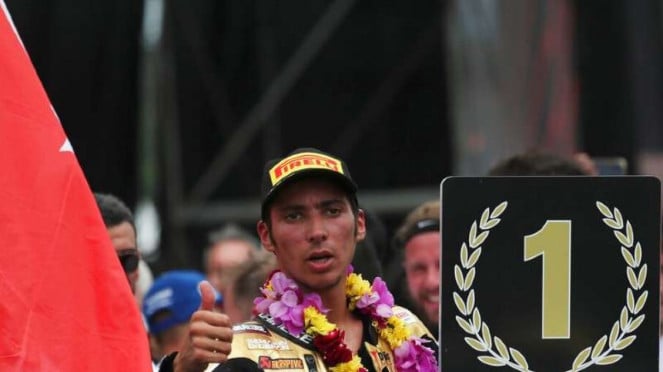 Toprak Razgatlioglu juara dunia WSBK di Indonesia Toprak Razgatlioglu juara dunia WSBK di Indonesia