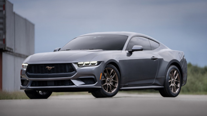 Ilustrasi gambar mobil Ford Mustang terbaru Ilustrasi gambar mobil Ford Mustang terbaru