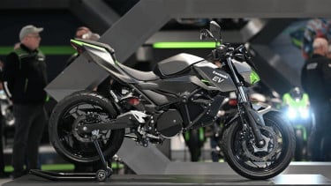 Prototipe motor listrik milik Kawasaki