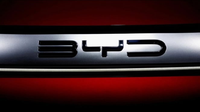 Logo mobil listrik BYD Logo mobil listrik BYD