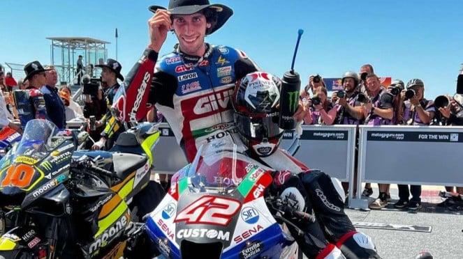 Pembalap LCR Honda, Alex Rins Pembalap LCR Honda, Alex Rins
