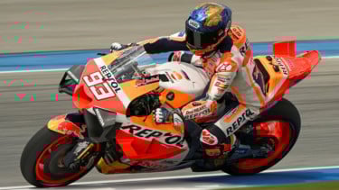 Pembalap Repsol Honda, Marc Marquez
