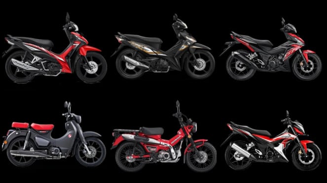 Motor bebek Honda 2023 Motor bebek Honda 2023