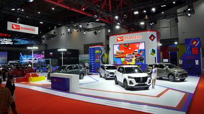 Booth Daihatsu di IIMS 2024 Booth Daihatsu di IIMS 2024