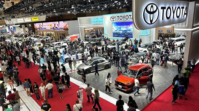 Booth Toyota di IIMS 2024 Booth Toyota di IIMS 2024