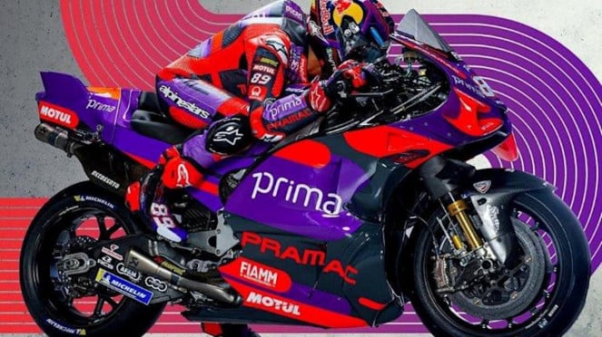 Motor Tim Prima Pramac Racing di MotoGP 2024 Motor Tim Prima Pramac Racing di MotoGP 2024