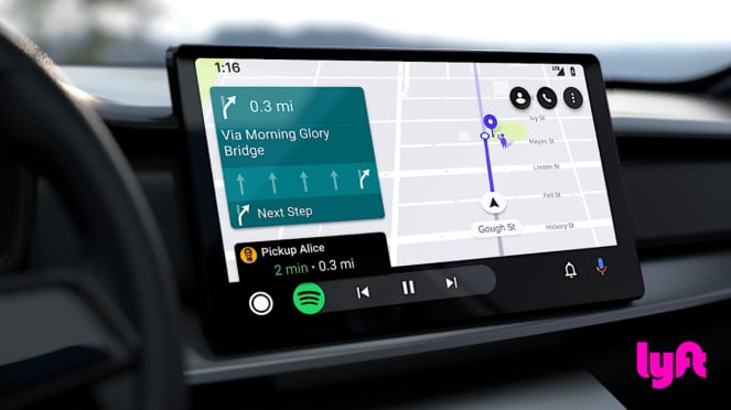 Google Maps di Android Auto Google Maps di Android Auto