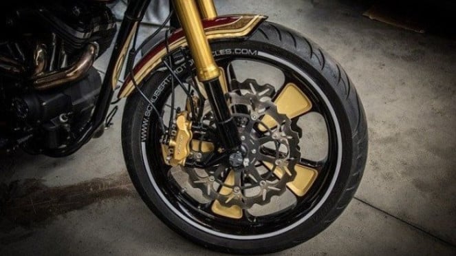 Ilustrasi velg motor Ilustrasi velg motor