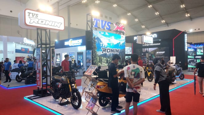 Booth TVS di IMOS 2024 Booth TVS di IMOS 2024