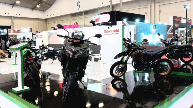 Booth Kawasaki di IMOS 2024 Booth Kawasaki di IMOS 2024