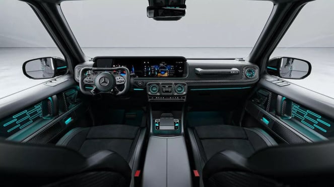 Interior Mercedes-AMG G63 Lewis Hamilton Interior Mercedes-AMG G63 Lewis Hamilton