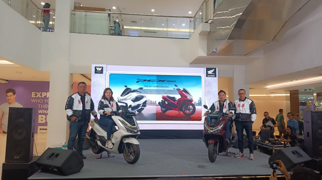 Peluncuran New Honda PCX 160 di Jakarta Peluncuran New Honda PCX 160 di Jakarta