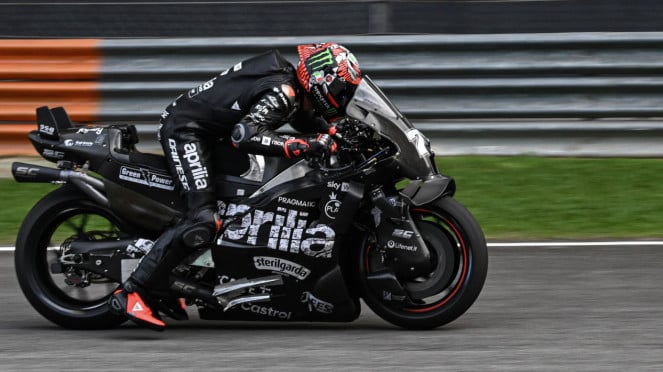 Pembalap Aprilia Racing, Marco Bezzecchi Pembalap Aprilia Racing, Marco Bezzecchi