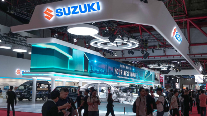Booth Suzuki di IIMS 2025 Booth Suzuki di IIMS 2025