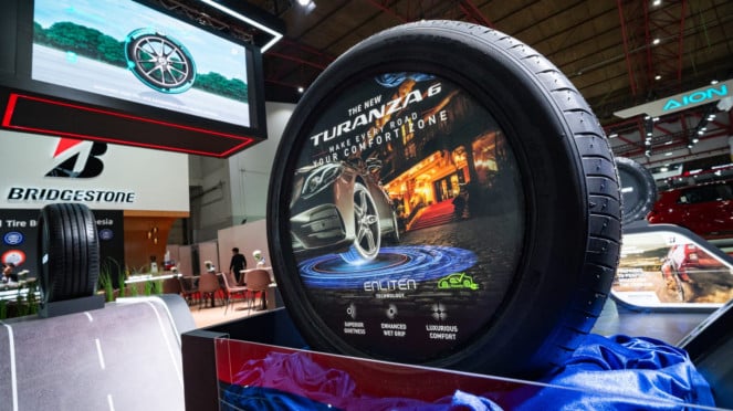 Ban Bridgestone Turanza 6 di IIMS 2025 Ban Bridgestone Turanza 6 di IIMS 2025