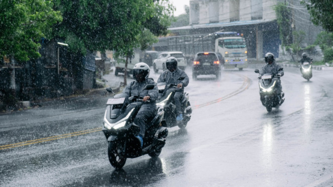 Test ride New Honda PCX 160 RoadSync di Bali Test ride New Honda PCX 160 RoadSync di Bali