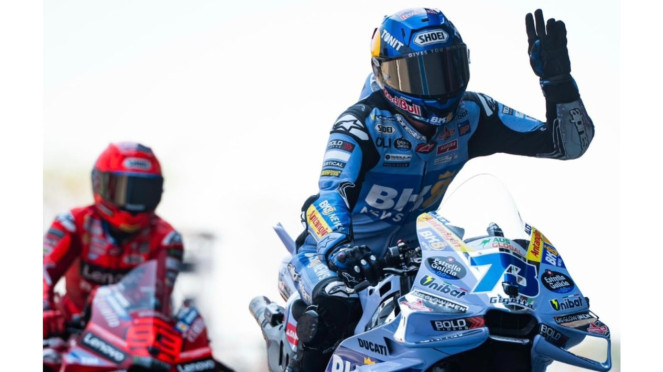 Alex Marquez dan Marc Marquez Alex Marquez dan Marc Marquez