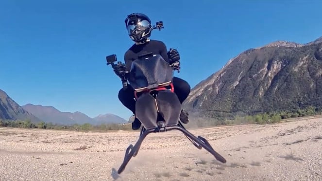 Motor terbang rancangan Volonaut Airbike Motor terbang rancangan Volonaut Airbike
