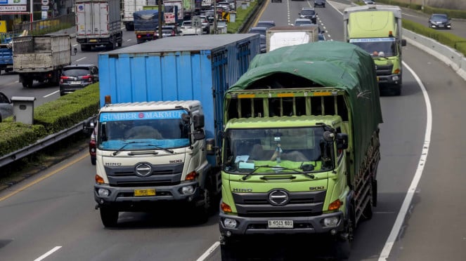 Truk Kelebihan Muatan, Truk ODOL Truk Kelebihan Muatan, Truk ODOL