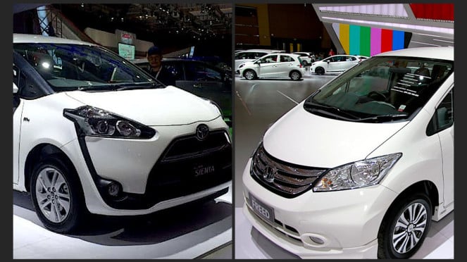 Toyota Sienta vs Honda Freed Toyota Sienta vs Honda Freed