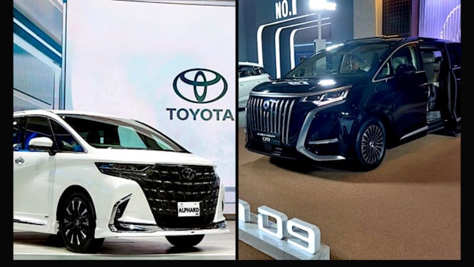Toyota Alphard vs BYD Denza D9