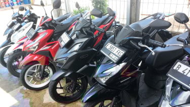 Ilustrasi motor bekas