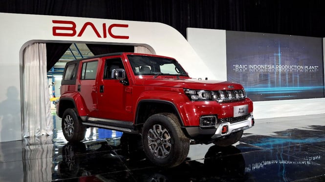 Peluncuran BAIC BJ40 Plus rakitan dalam negeri.