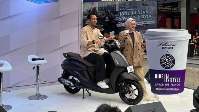 Yamaha Fazzio Hybrid warna baru Yamaha Fazzio Hybrid warna baru